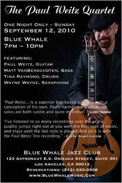 Paul Weitz Trio CD Release at the Blue Whale